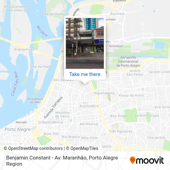 Benjamin Constant - Av. Maranhão map