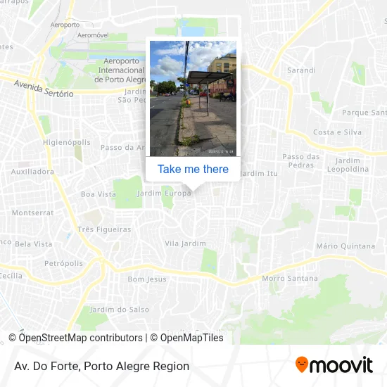 Av. Do Forte map