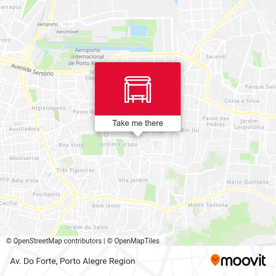 Av. Do Forte map