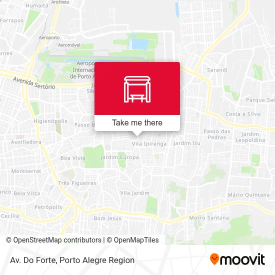 Av. Do Forte map