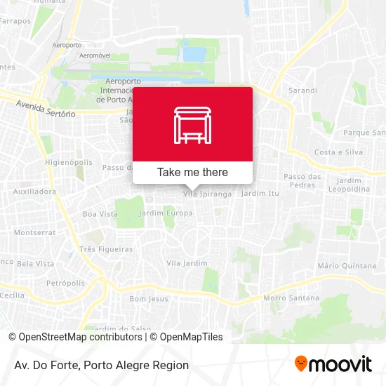 Av. Do Forte map