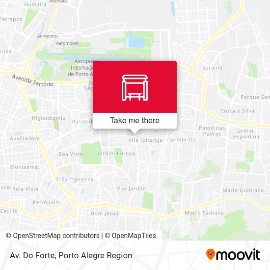 Av. Do Forte map
