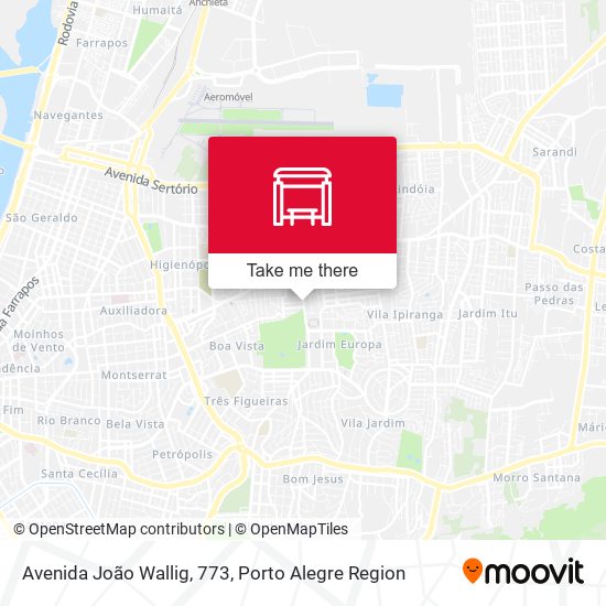 Avenida João Wallig, 773 map