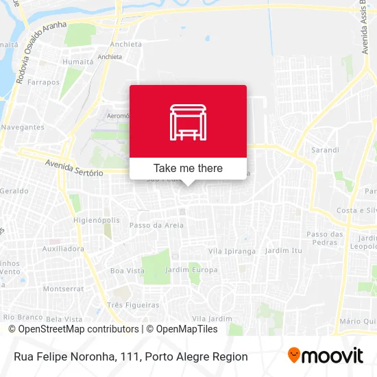 Rua Felipe Noronha, 111 map