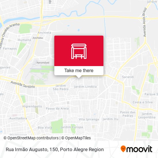 Rua Irmão Augusto, 150 map