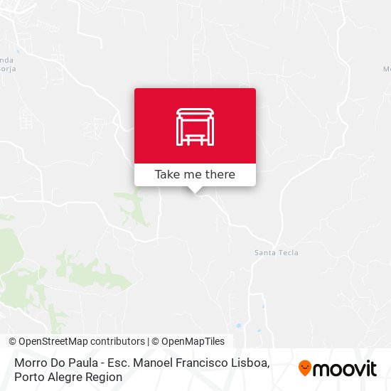 Morro Do Paula - Esc. Manoel Francisco Lisboa map