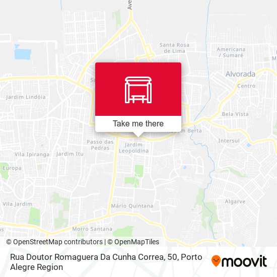 Rua Doutor Romaguera Da Cunha Correa, 50 map