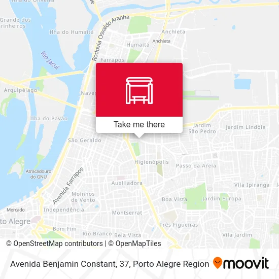 Avenida Benjamin Constant, 37 map