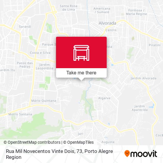 Rua Mil Novecentos Vinte Dois, 73 map