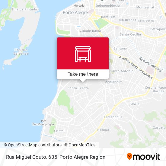 Rua Miguel Couto, 635 map