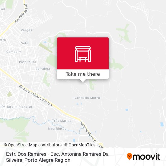 Estr. Dos Ramires - Esc. Antonina Ramires Da Silveira map