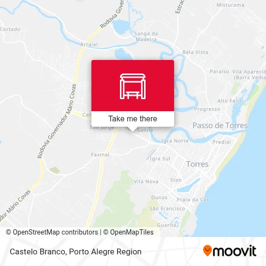 Castelo Branco map