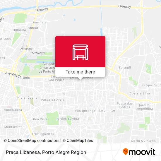 Praça Libanesa map