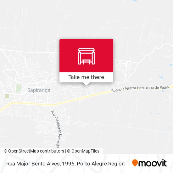 Rua Major Bento Alves, 1996 map