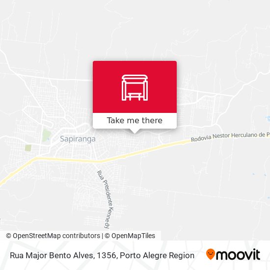 Rua Major Bento Alves, 1356 map