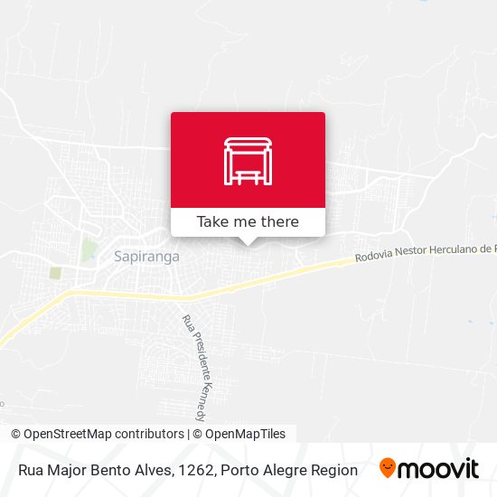 Rua Major Bento Alves, 1262 map