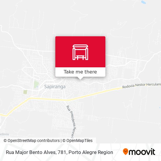 Rua Major Bento Alves, 781 map