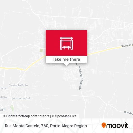 Rua Monte Castelo, 760 map