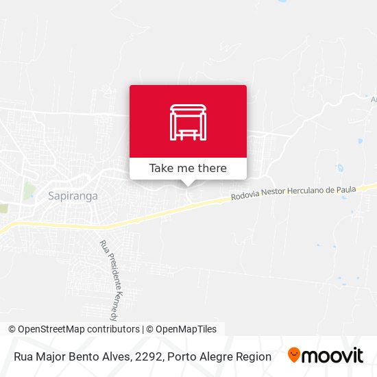 Rua Major Bento Alves, 2292 map