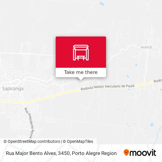 Rua Major Bento Alves, 3450 map