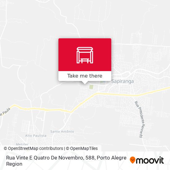 Rua Vinte E Quatro De Novembro, 588 map