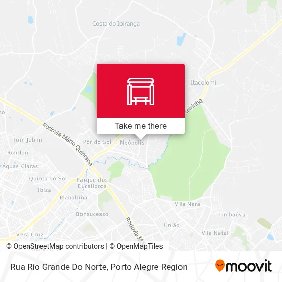 Rua Rio Grande Do Norte map