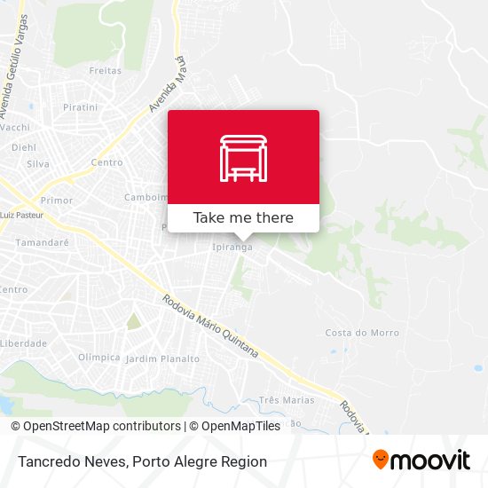 Tancredo Neves map