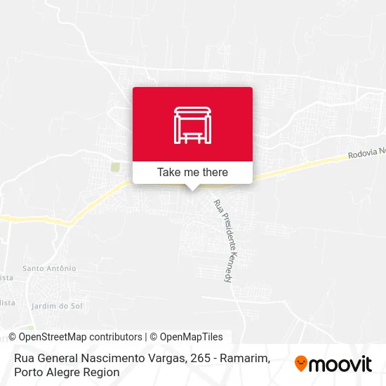 Rua General Nascimento Vargas, 265 - Ramarim map