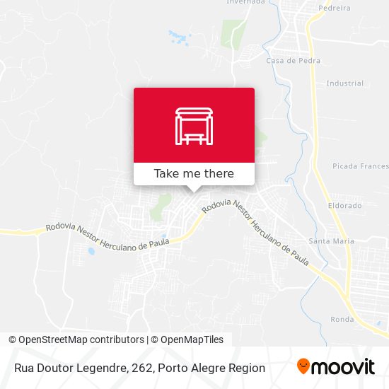 Rua Doutor Legendre, 262 map