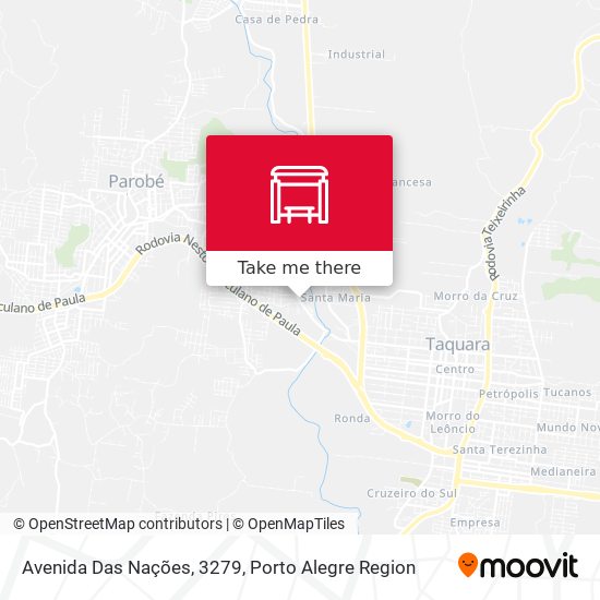 Avenida Das Nações, 3279 map