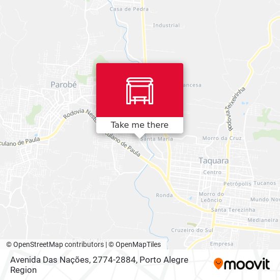 Avenida Das Nações, 2774-2884 map