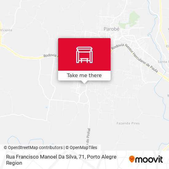 Rua Francisco Manoel Da Silva, 71 map