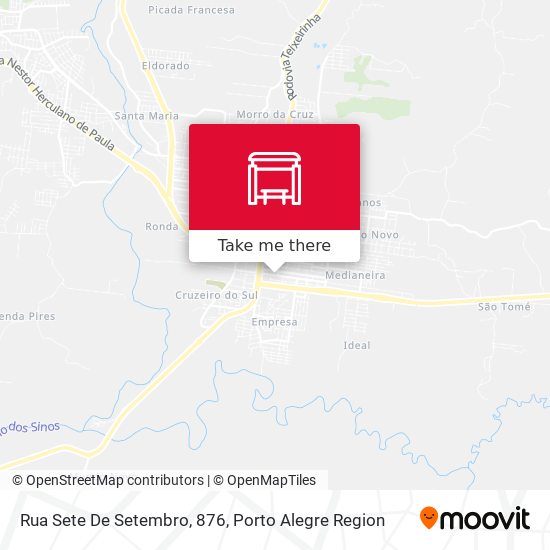 Rua Sete De Setembro, 876 map