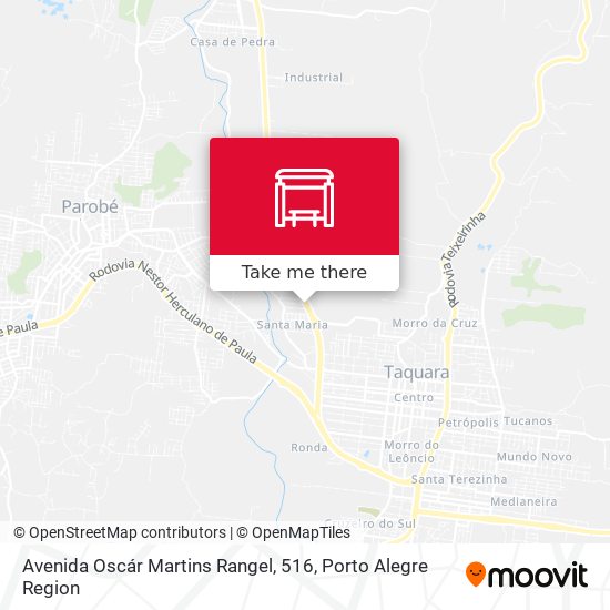 Avenida Oscár Martins Rangel, 516 map