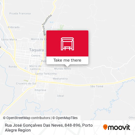 Rua José Gonçalves Das Neves, 848-896 map