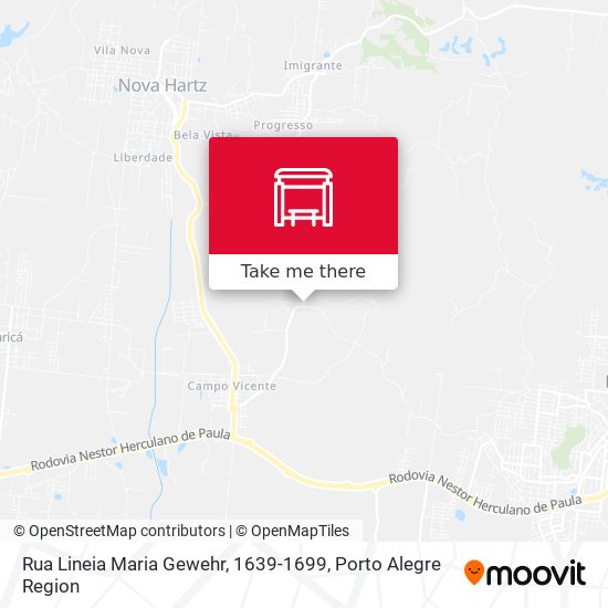 Rua Lineia Maria Gewehr, 1639-1699 map