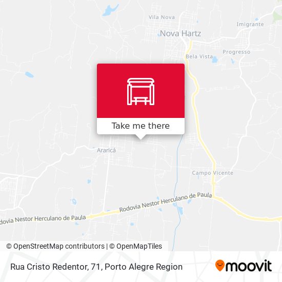 Rua Cristo Redentor, 71 map