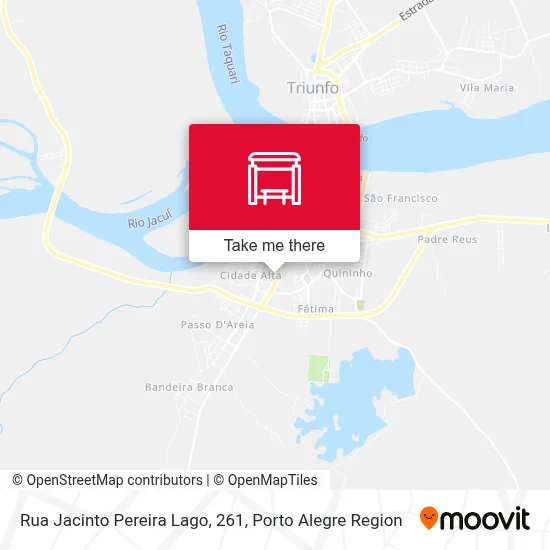 Rua Jacinto Pereira Lago, 261 map