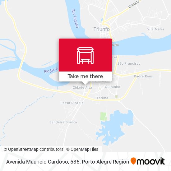Avenida Maurício Cardoso, 536 map