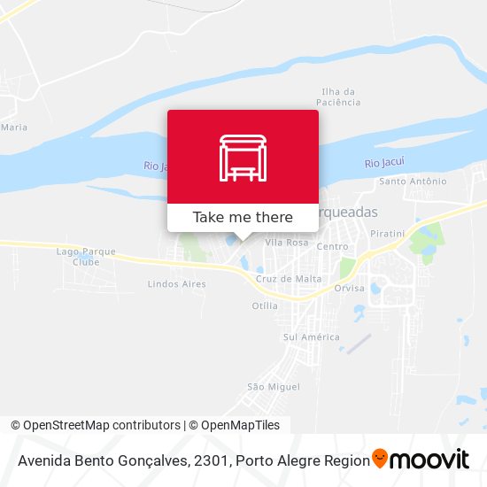 Avenida Bento Gonçalves, 2301 map