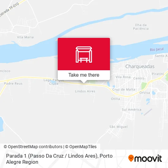 Parada 1 (Passo Da Cruz / Lindos Ares) map