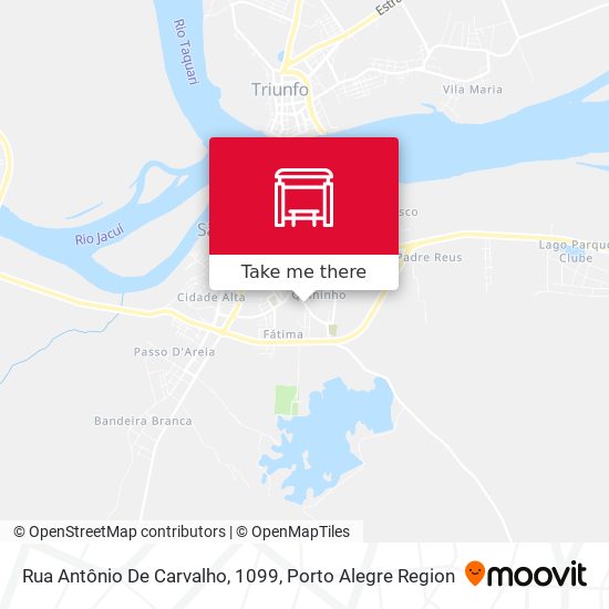Rua Antônio De Carvalho, 1099 map