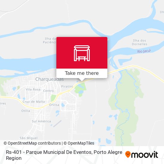 Rs-401 - Parque Municipal De Eventos map
