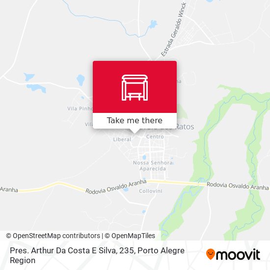 Pres. Arthur Da Costa E Silva, 235 map
