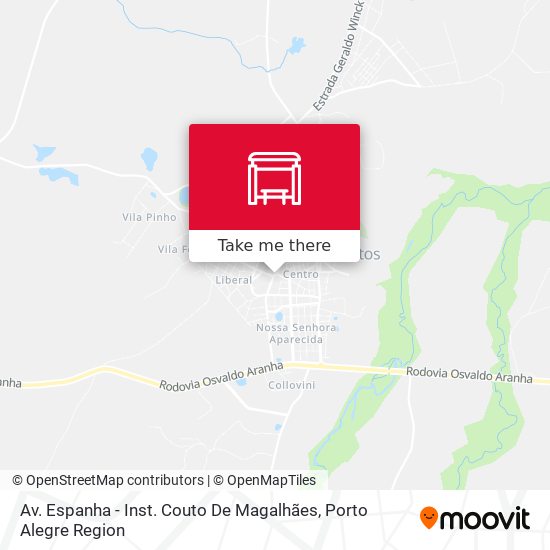 Av. Espanha - Inst. Couto De Magalhães map