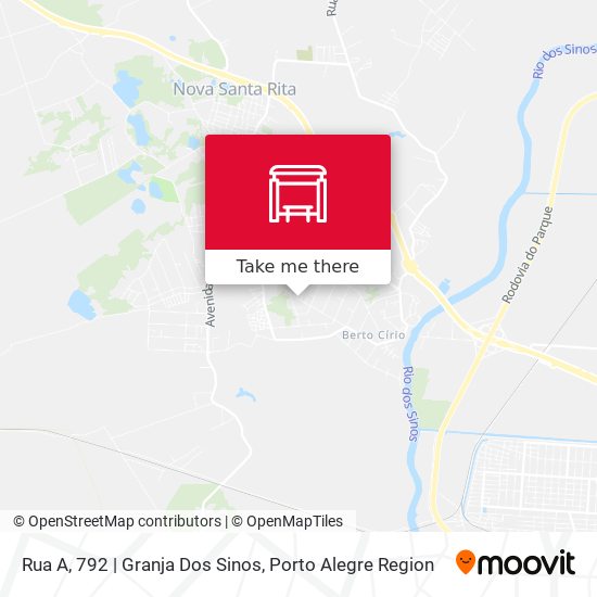 Rua A, 792 | Granja Dos Sinos map