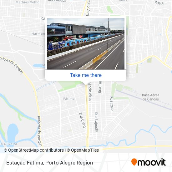 Mapa Estação Fátima