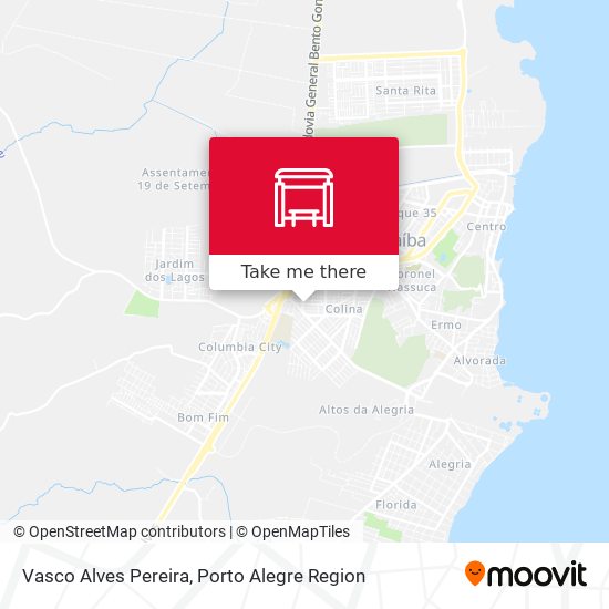 Vasco Alves Pereira map