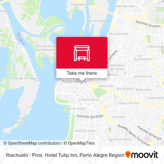 Riachuelo - Prox. Hotel Tulip Inn map