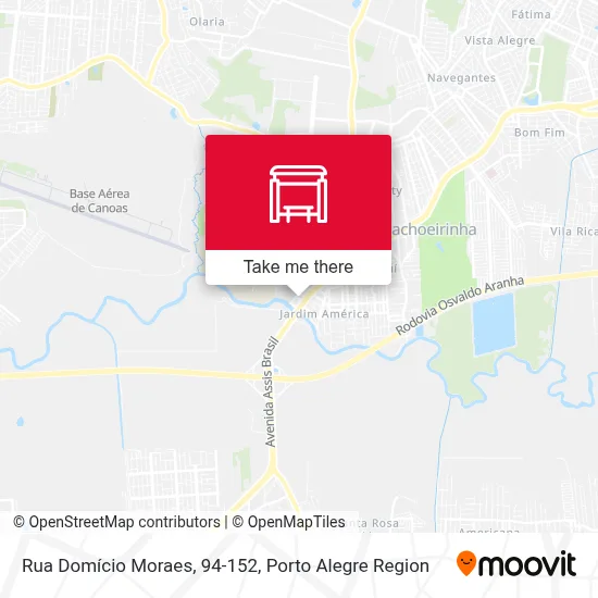 Rua Domício Moraes, 94-152 map